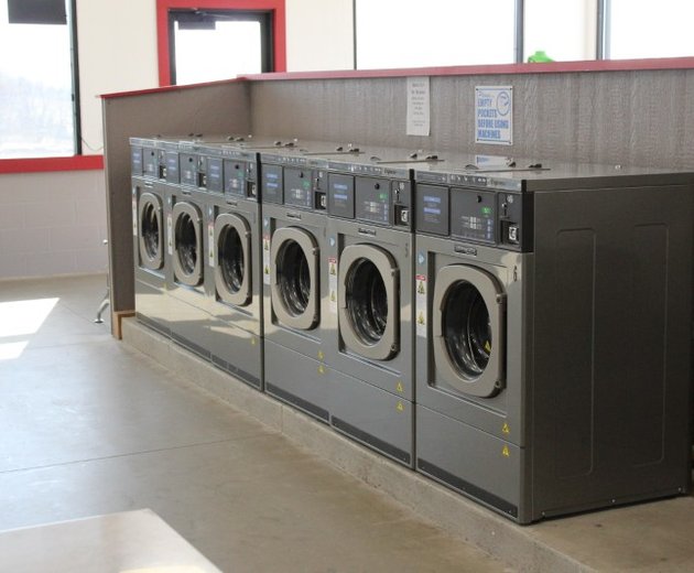 laundromat interior